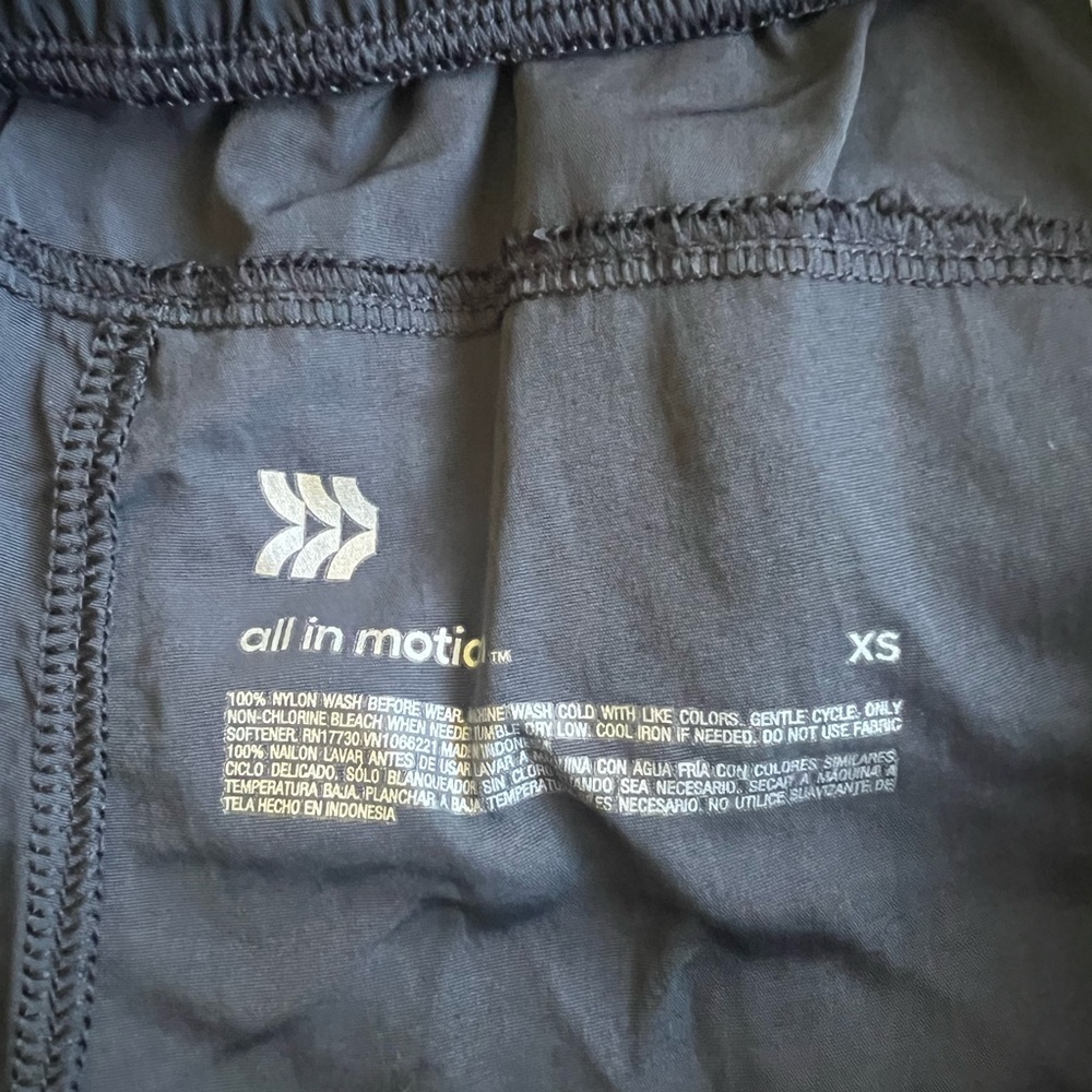 All in Motion Women's Black Athletic Shorts - Picture 6 of 6